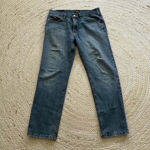 Vintage bootleg Lee jeans.